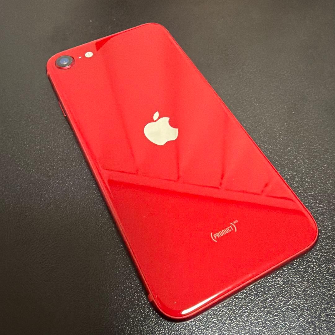 バッテリー新品　iPhoneSE第3世代64GB SIMフリー　美品7573