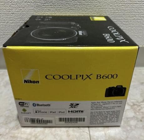 Nikon デジタルカメラ COOLPIX B600 BKブラック　箱/ケース付