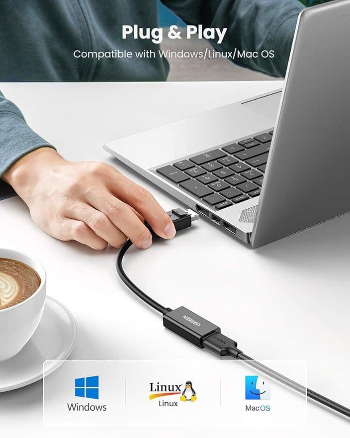 Mimi Displayport HDMI 変換アダプター (オス－メス)