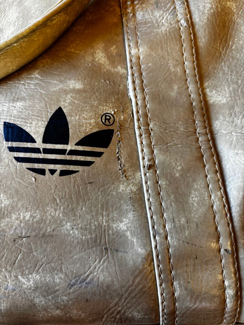 80s adidas アディダス　ボストンバッグ　HONGKONG製