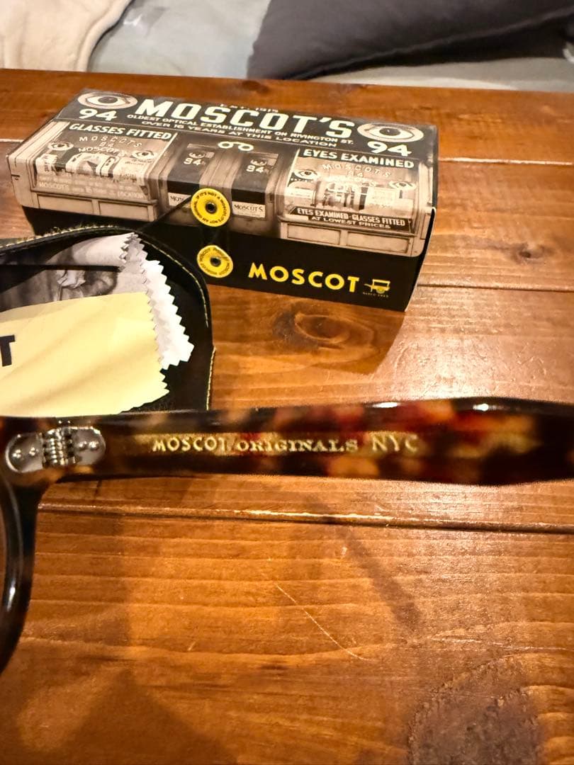 MOSCOT モスコット LEMTOSHクリアレンズ付き