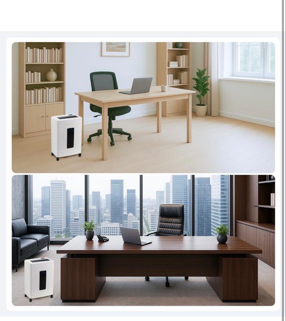 シュレッダー 電動 家庭用 a静音: 業務用 マイクロカット マイクロクロ