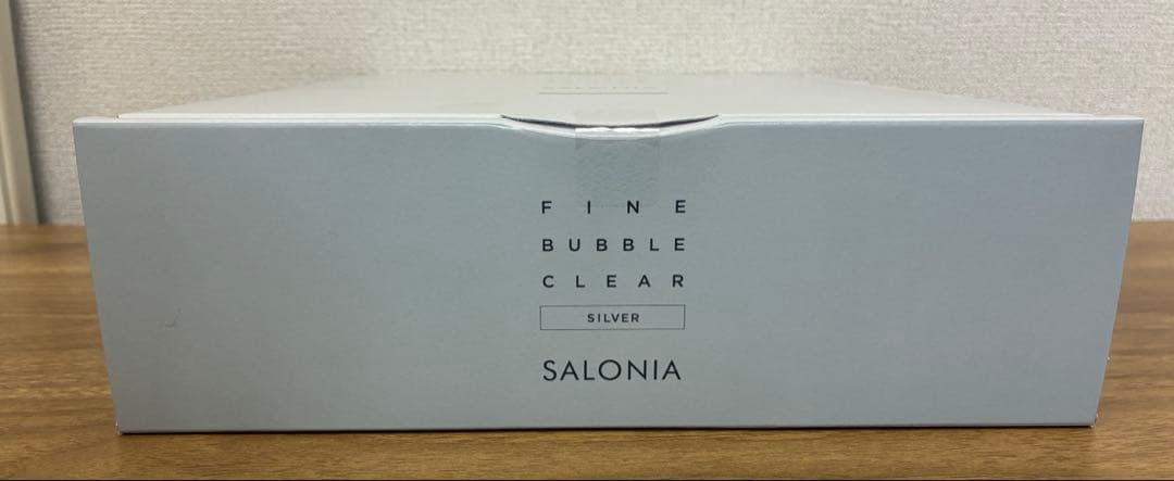 【新品・未開封】SALONIA サロニア シャワーヘッド ファインバブルクリア