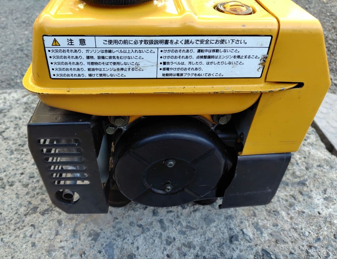 引き取り希望　SUZUKI　ポータブル発電機 SX650R 実動　発電OKです。