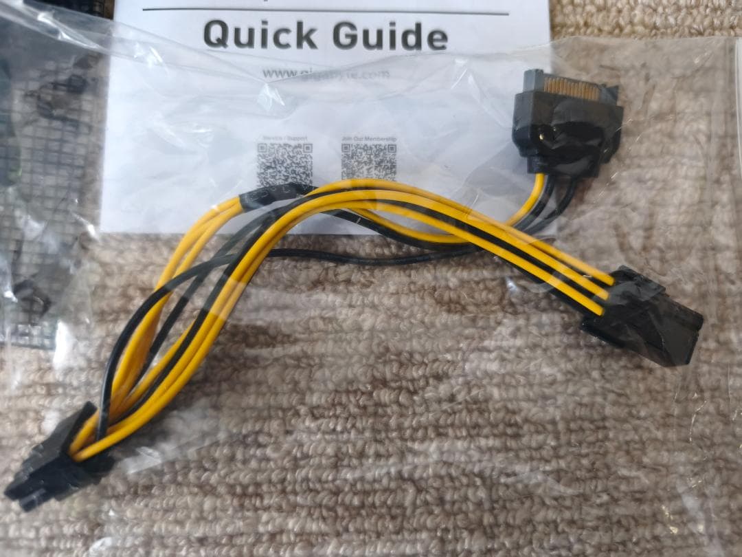 【極美品】GIGABYTE RTX 5050 OC Low Profile 8G