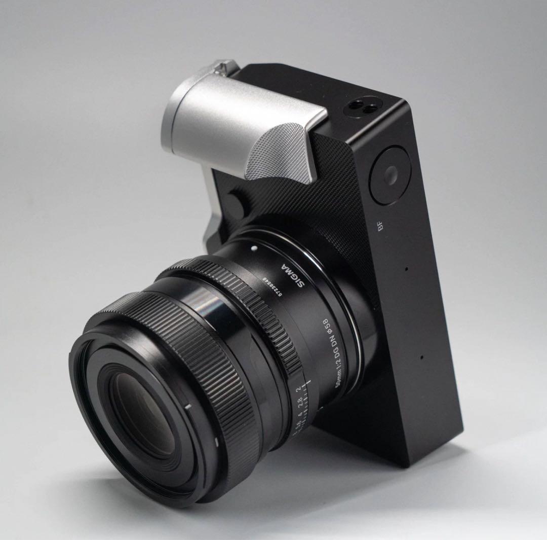シグマ Sigma BF 用 ハンドグリップ シルバー