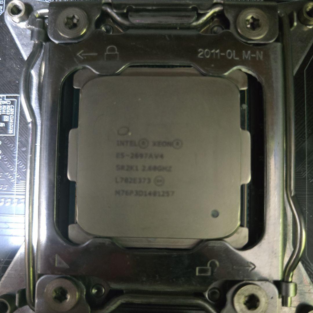 x99 マザーボード xeon e5 2697A v4セット