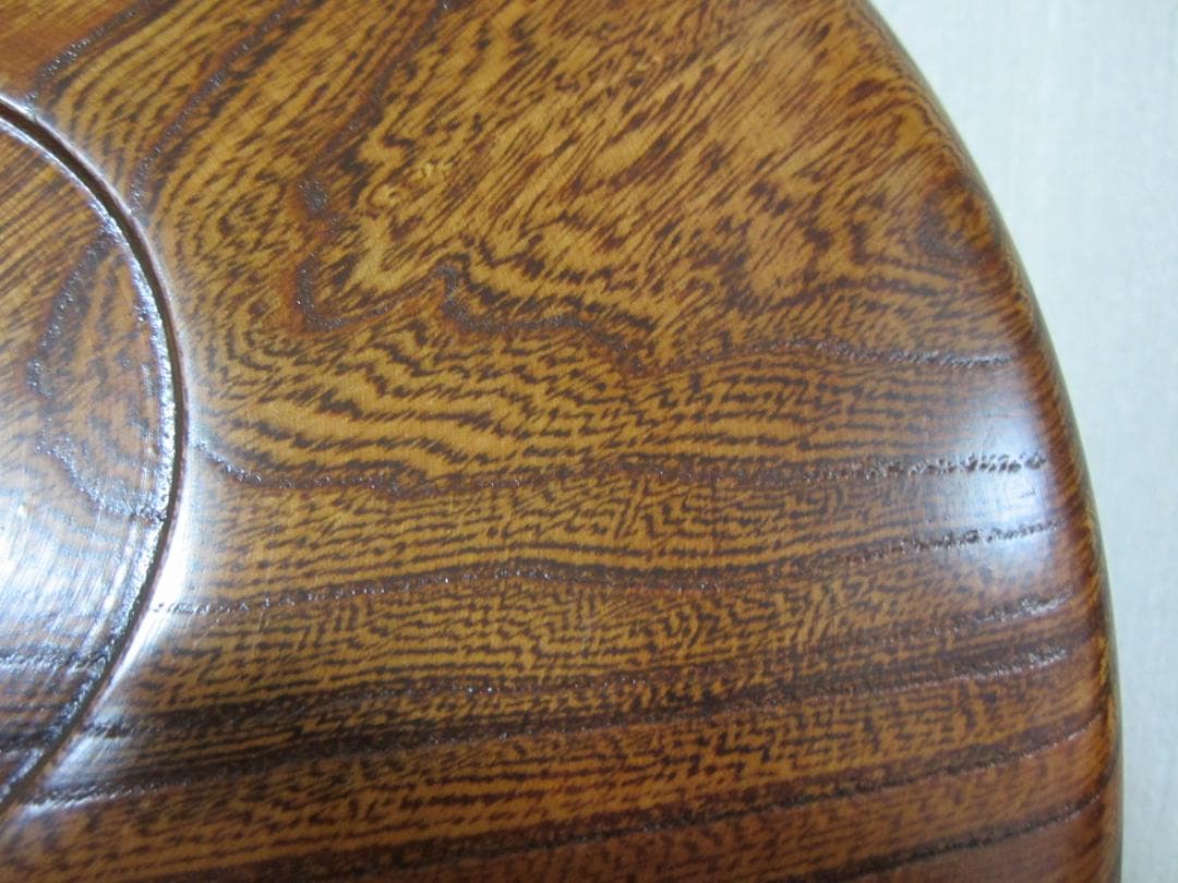 新品◆伝統工芸 小田原漆器◆匠の伝統◆茶道具 欅盆30cm◆国産欅(ケヤキ)摺漆