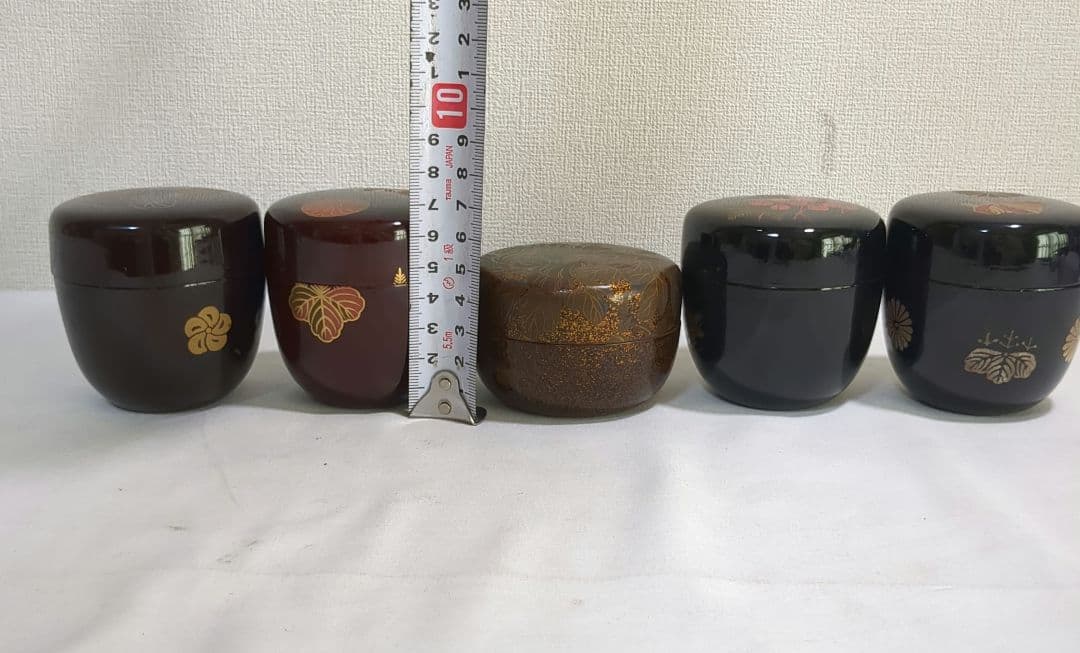 棗 茶道具 5つ まとめ売り