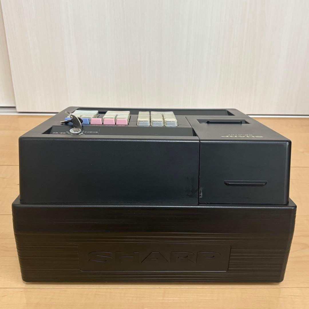 【美品 】SHARP レジスター XE-A107 ブラック　動作確認済