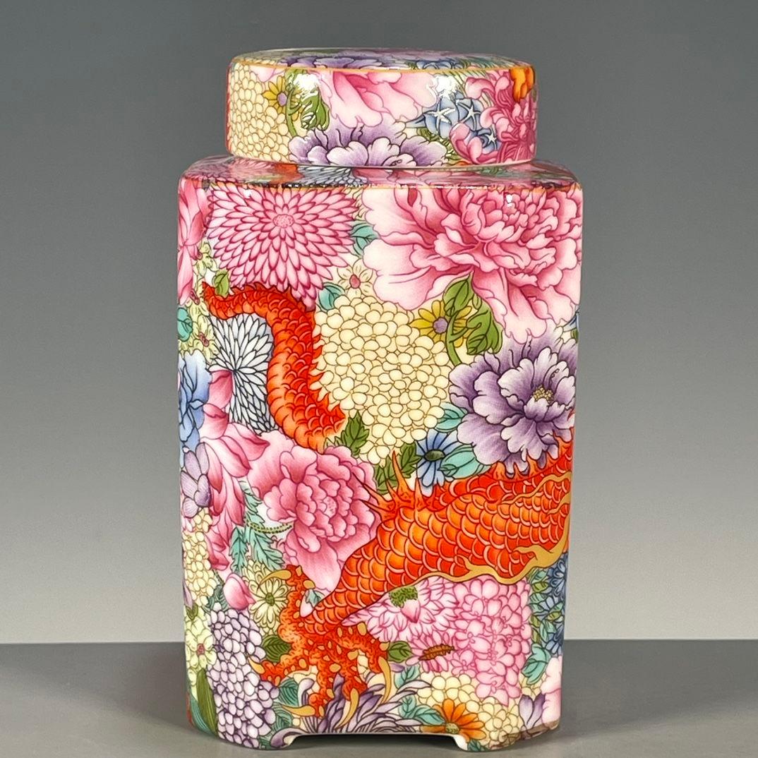 清乾隆琺瑯彩万花龍紋茶壺 茶道具 景徳鎮 陶磁器 装飾品 工芸品美術品 置物