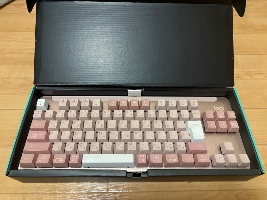 ロジクール ワイヤレスキーボード SIGNATURE K855 ローズ