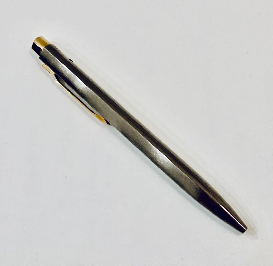 レア◆モンブラン高級ボールペン レオナルド MONTBLANC 1980sグレー