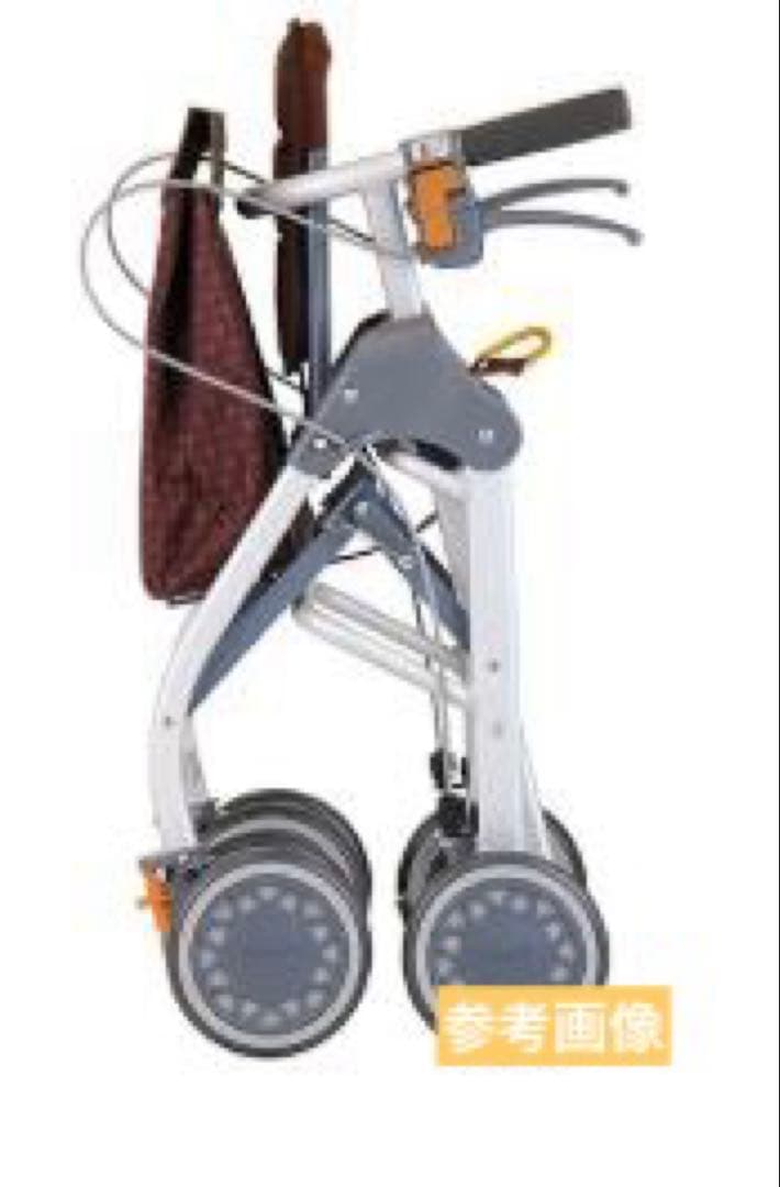 【セール】【美品】歩行車テイコブリトルスリムWAW04介護用品押して高さ調整可