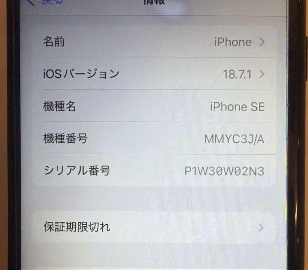 iPhoneSE第3世代SIMフリー64GB