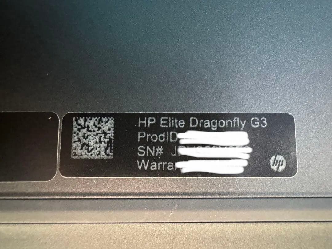 (値下げ3/20まで) HP Elite Dragonfly G3