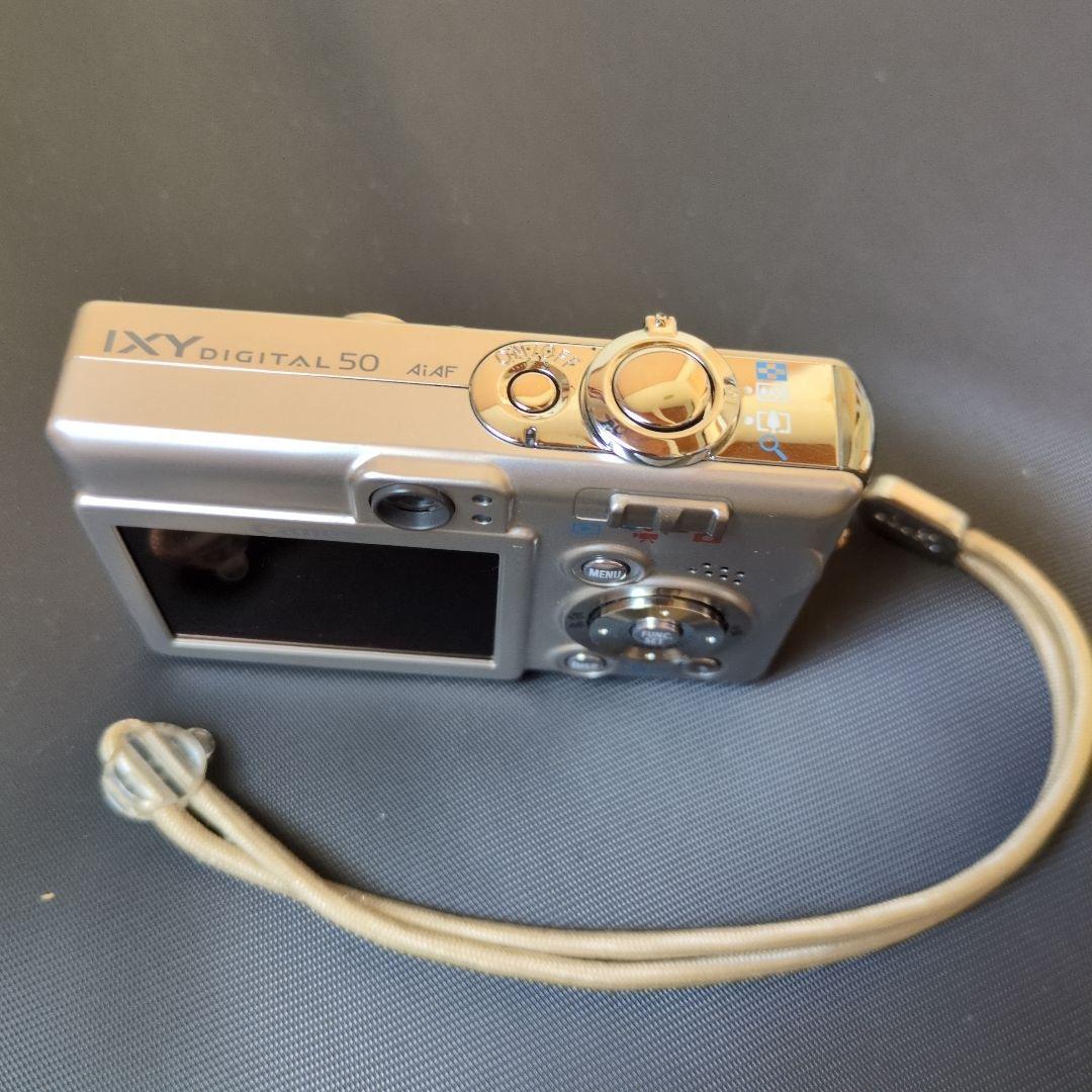 Canon IXY DIGITAL 50 オールドデジカメ（L判写真用紙付）美品
