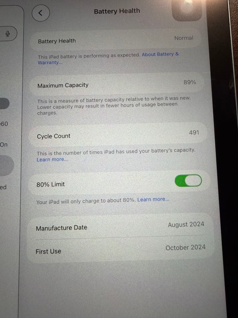 Apple iPad mini (A17 Pro) 256GB スペースグレー