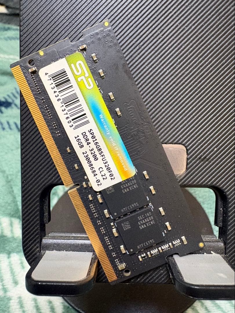 SP DDR4 3200MHz 32GB(16GB ✖️2) メモリモジュール