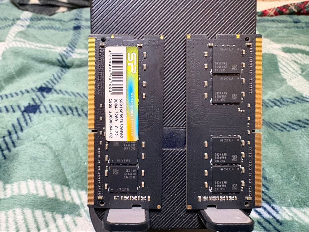 SP DDR4 3200MHz 32GB(16GB ✖️2) メモリモジュール