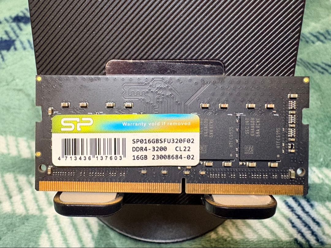 SP DDR4 3200MHz 32GB(16GB ✖️2) メモリモジュール
