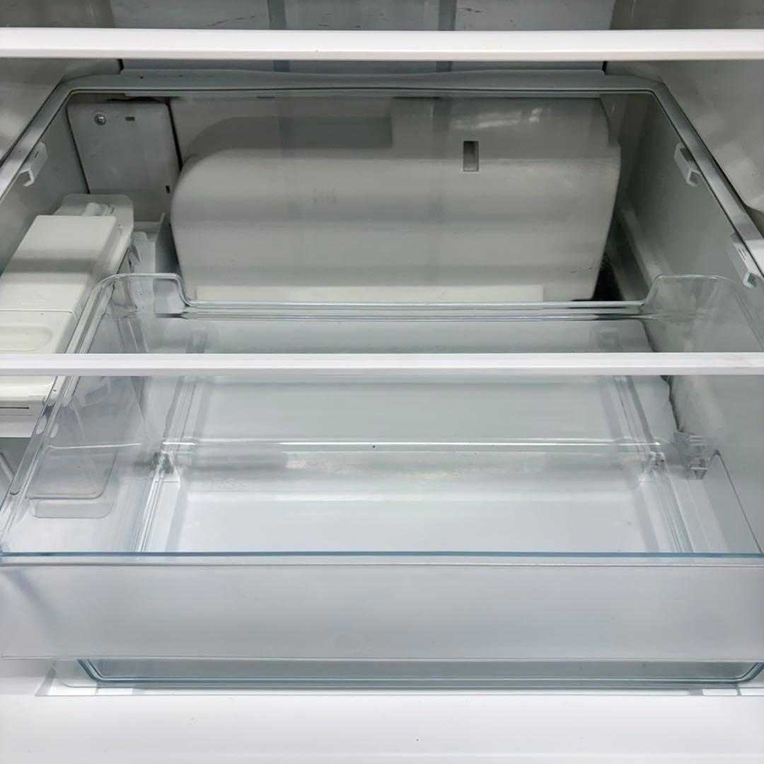 810 大人気3ドア　ガラストップ　冷蔵庫　大型　363L 左開き　自動製氷機付