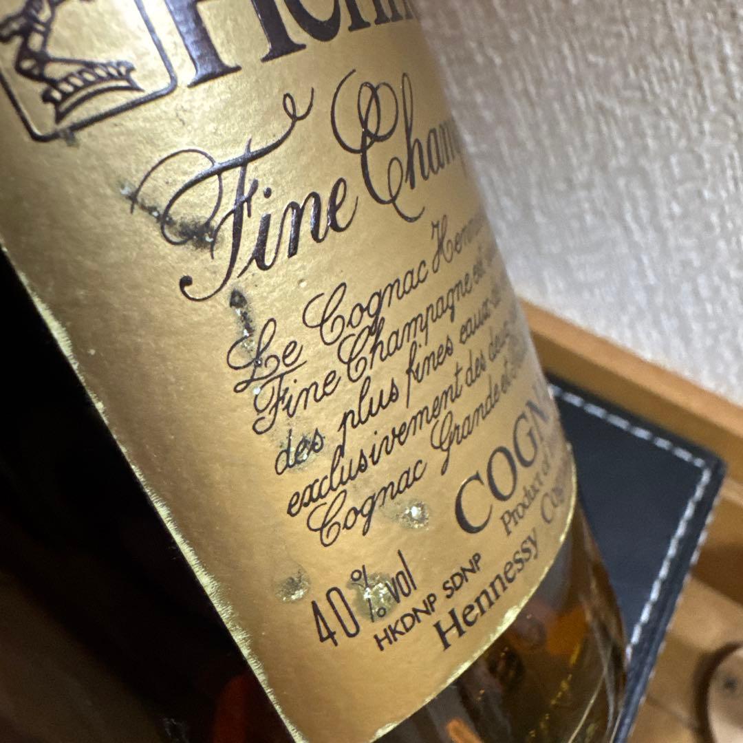 ヘネシー VSOP コニャック 旧ボトル ゴールドラベル 金キャップ