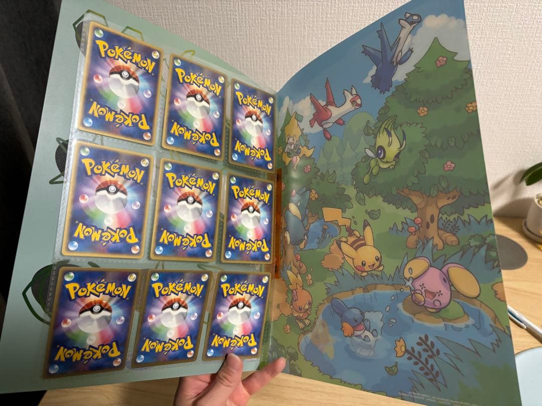 ポケモンカードゲーム プレミアムファイル　2005 ポケパーク限定　カード９枚