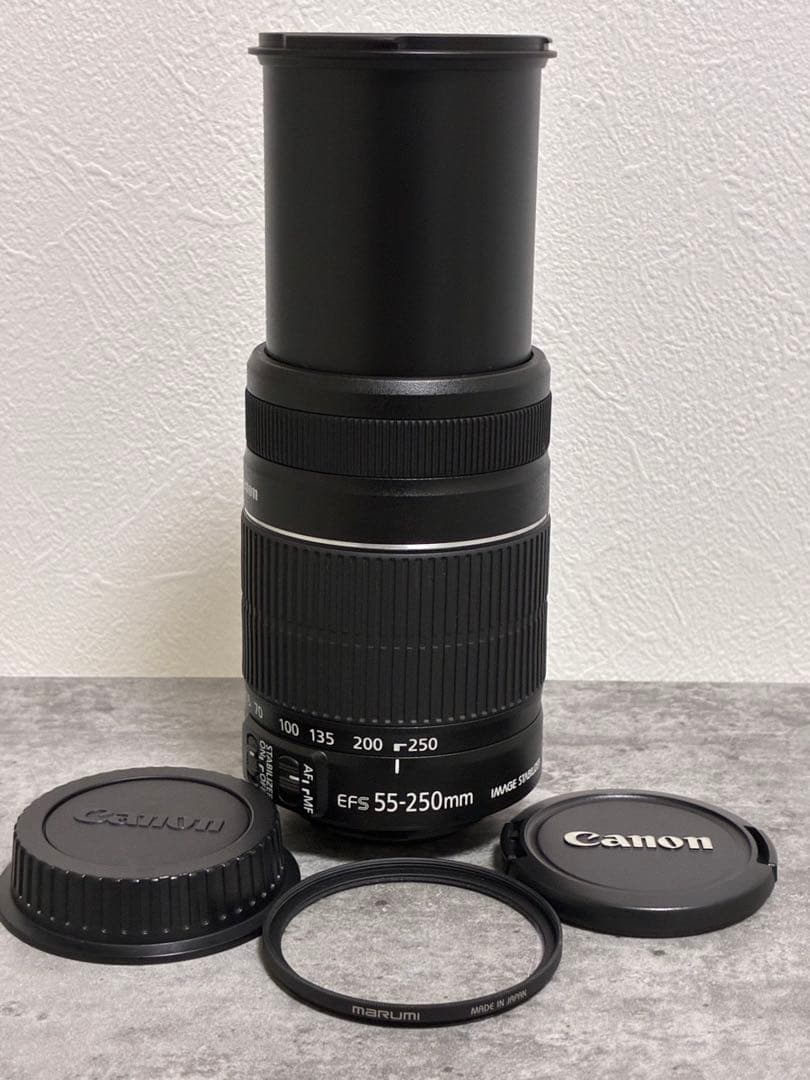 ⭐️極上美品⭐️キャノンCanon EF-S 55-250mm IS II 望遠