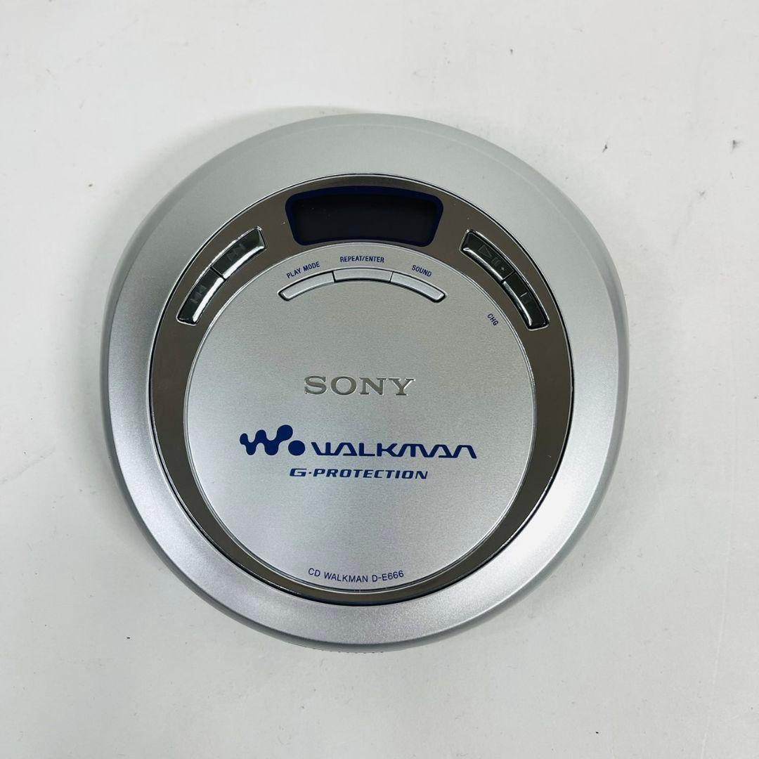 【美品】 SONY CDウォークマン D-E666