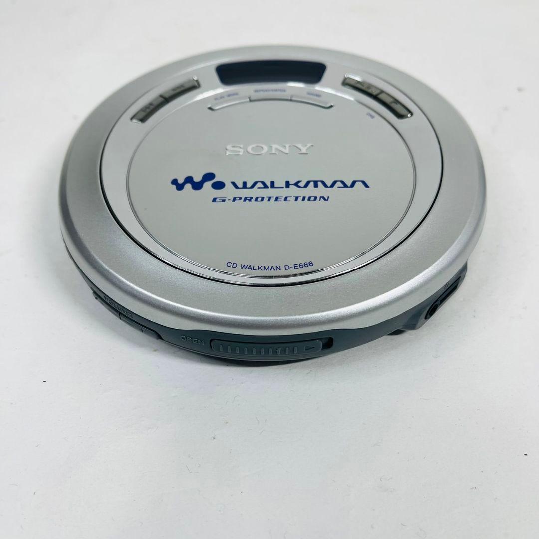 【美品】 SONY CDウォークマン D-E666