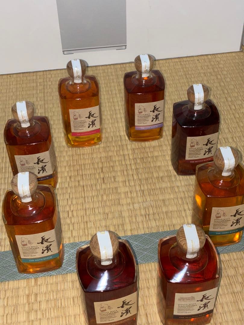 長濱ウイスキー 8バッチセット