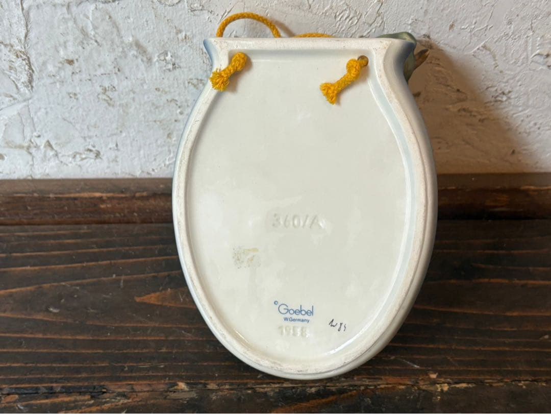 フンメル 陶器人形 ゲーベル ビンテージ 壁掛け 花器 インテリア アンティーク