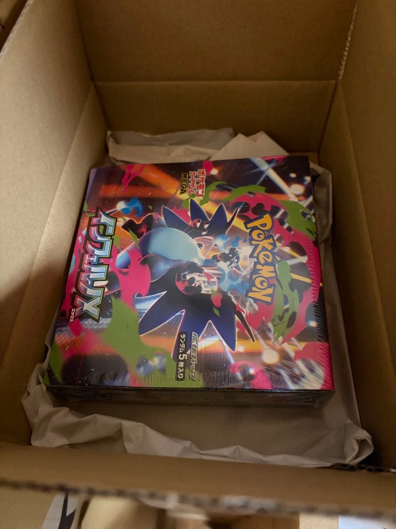 ポケモンカードゲームMEGA 拡張パック インフェルノX ボックス 10個