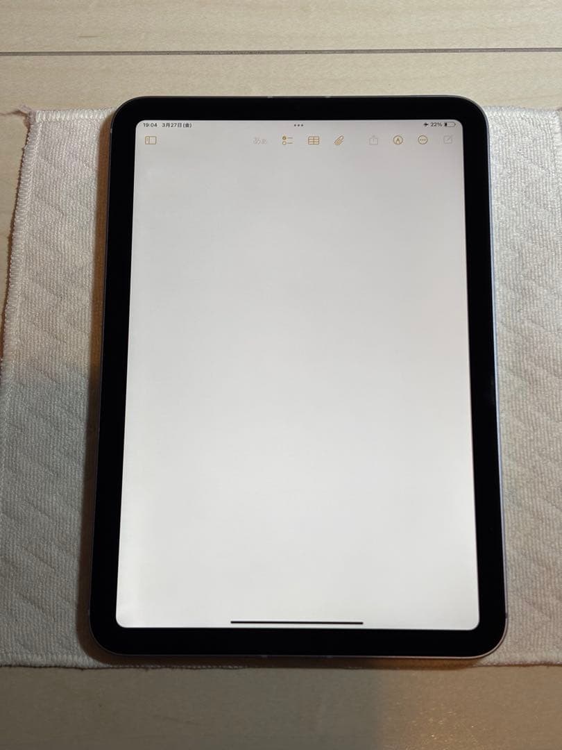 Apple iPad mini 第6世代 Cellularモデル パープル 美品