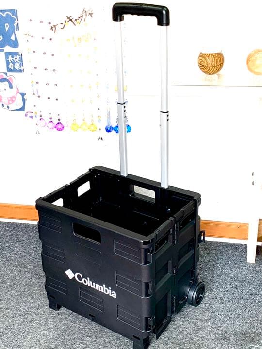 コロンビア ほぼ未使用 キャリー バッグ ケース カゴ Columbia