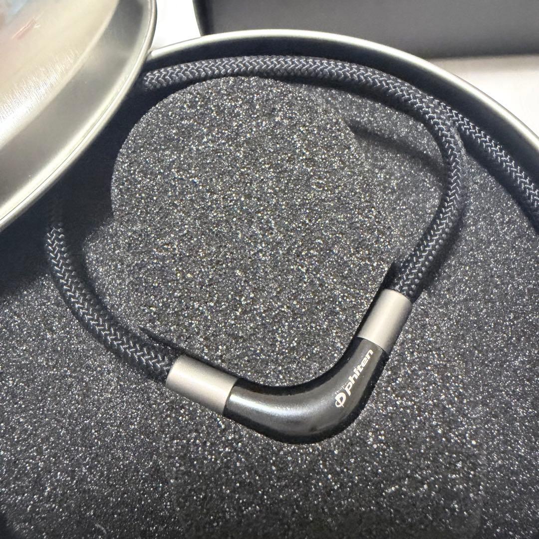 Phiten RAKUWA ネックレス チョッパー 50cm チタンネックレス