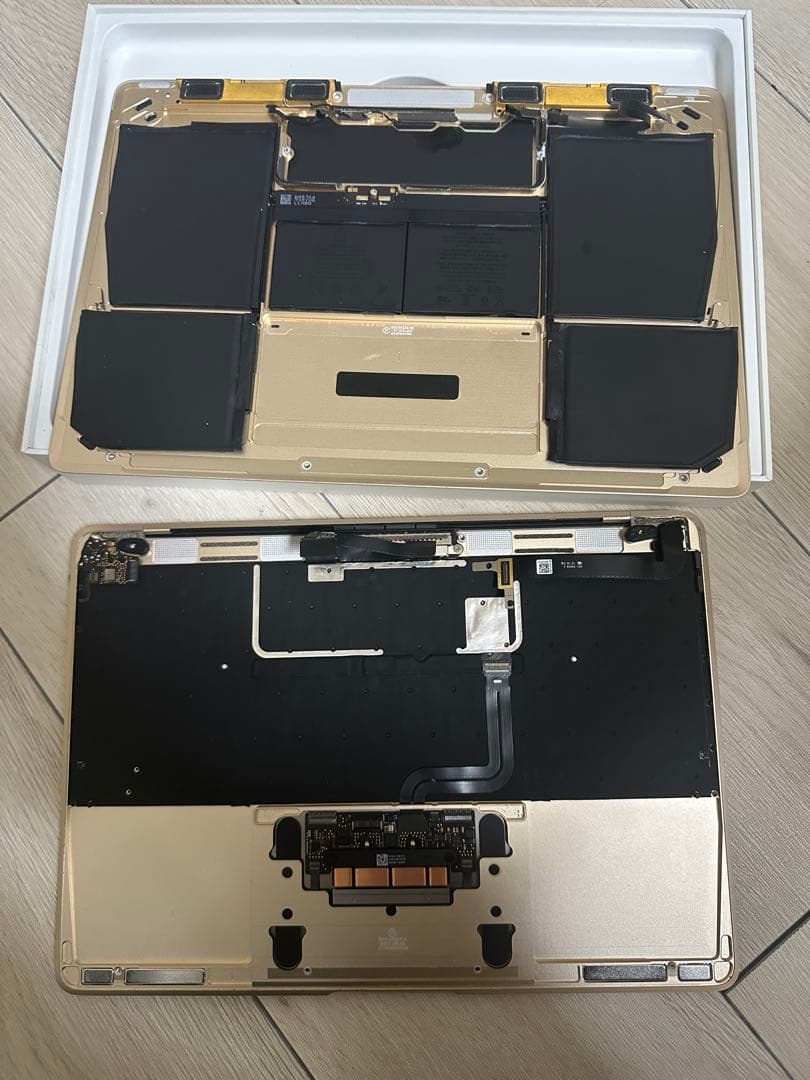 ジャンクApple MacBook A1534本体 ゴールド