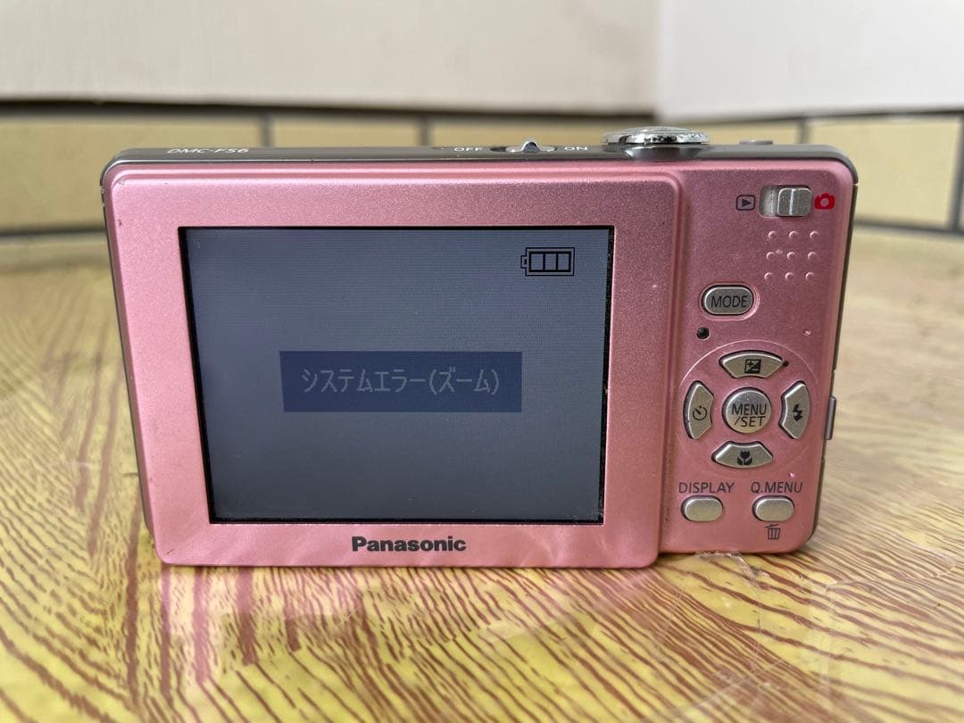 Panasonic パナソニック LUMIX DMC-FS6 ピンク ジャンク