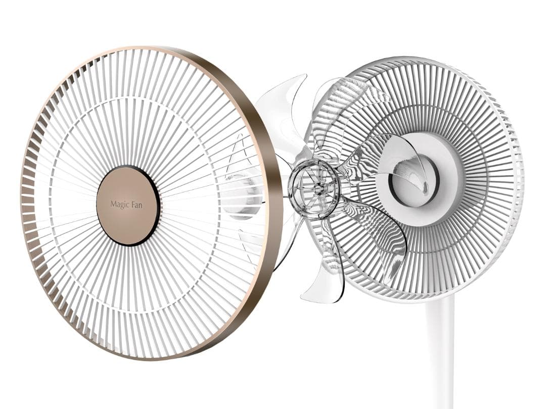 360°自動首振り リビング扇風機 Magic Fan F450 DCモーター