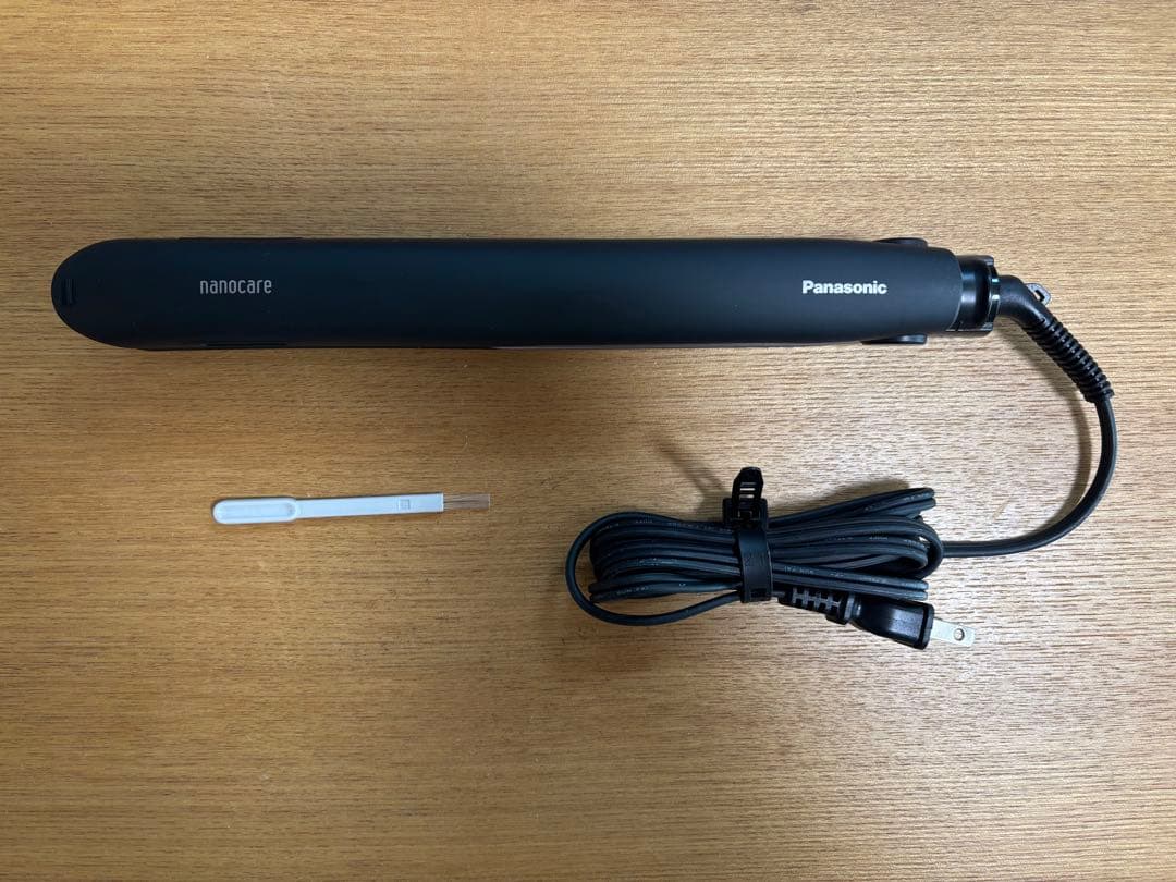 Panasonic ナノケア ストレートヘアアイロン ブラック　EH-HS9J