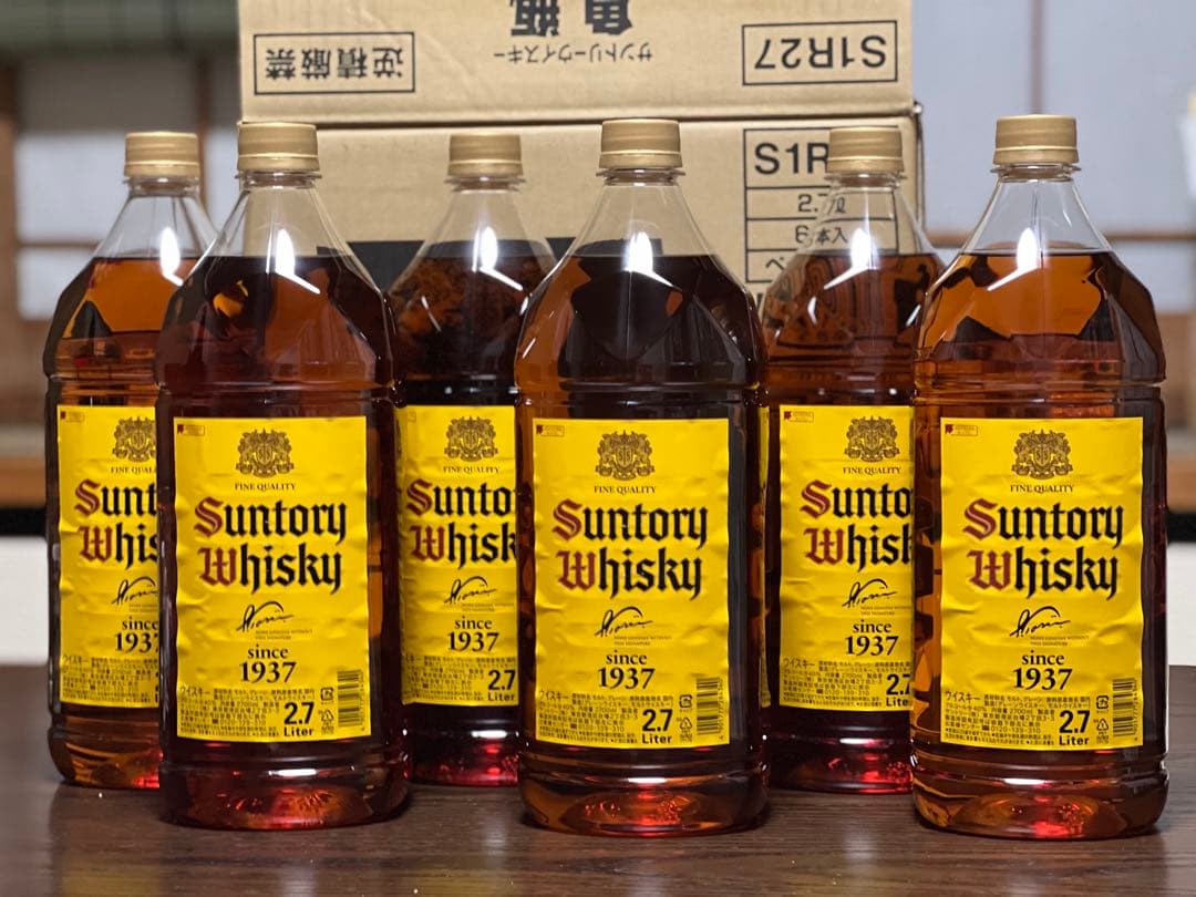 【残り4ケース】サントリー角2.7L×6本