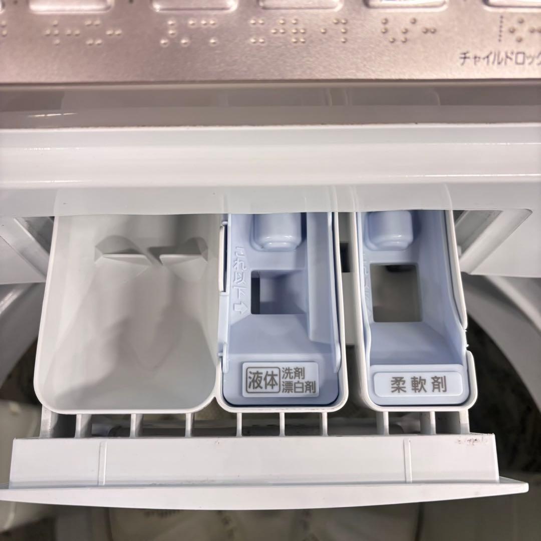 769パナソニック　家庭用　洗濯機　8キロ　小型　家庭用　エコナビ　インバーター