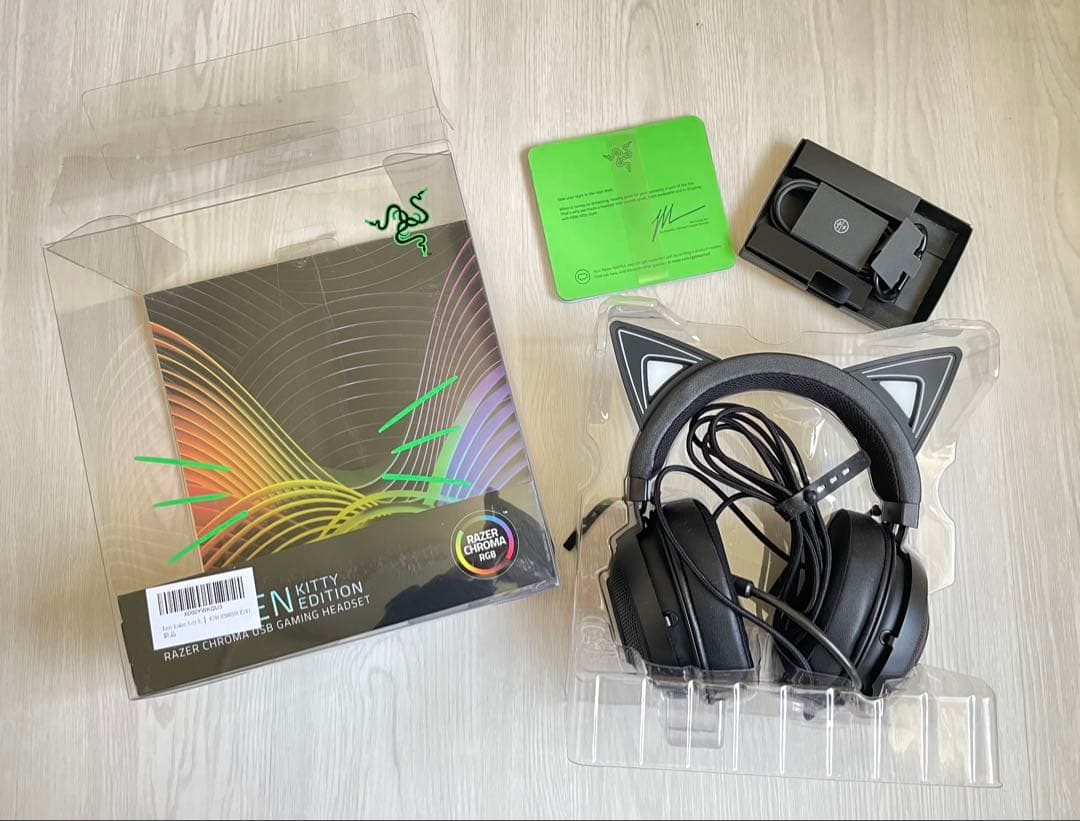 【値下げ中】Razer Kraken Kitty Black