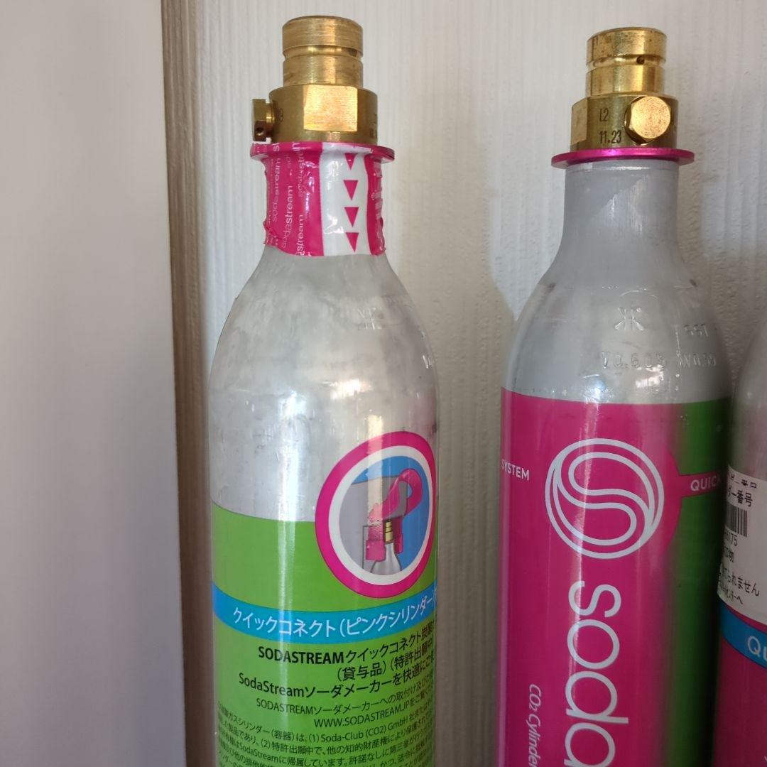 ヨ*シ様 sodastream 60L Quick Connect 4本ガスシリ