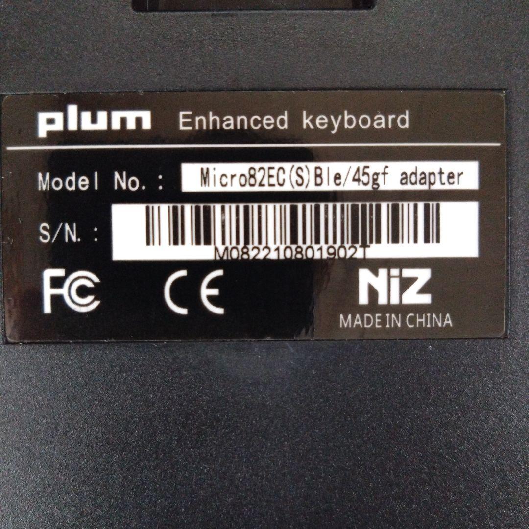 NIZキーボード Micro82EC(S)Ble/45gf adapter