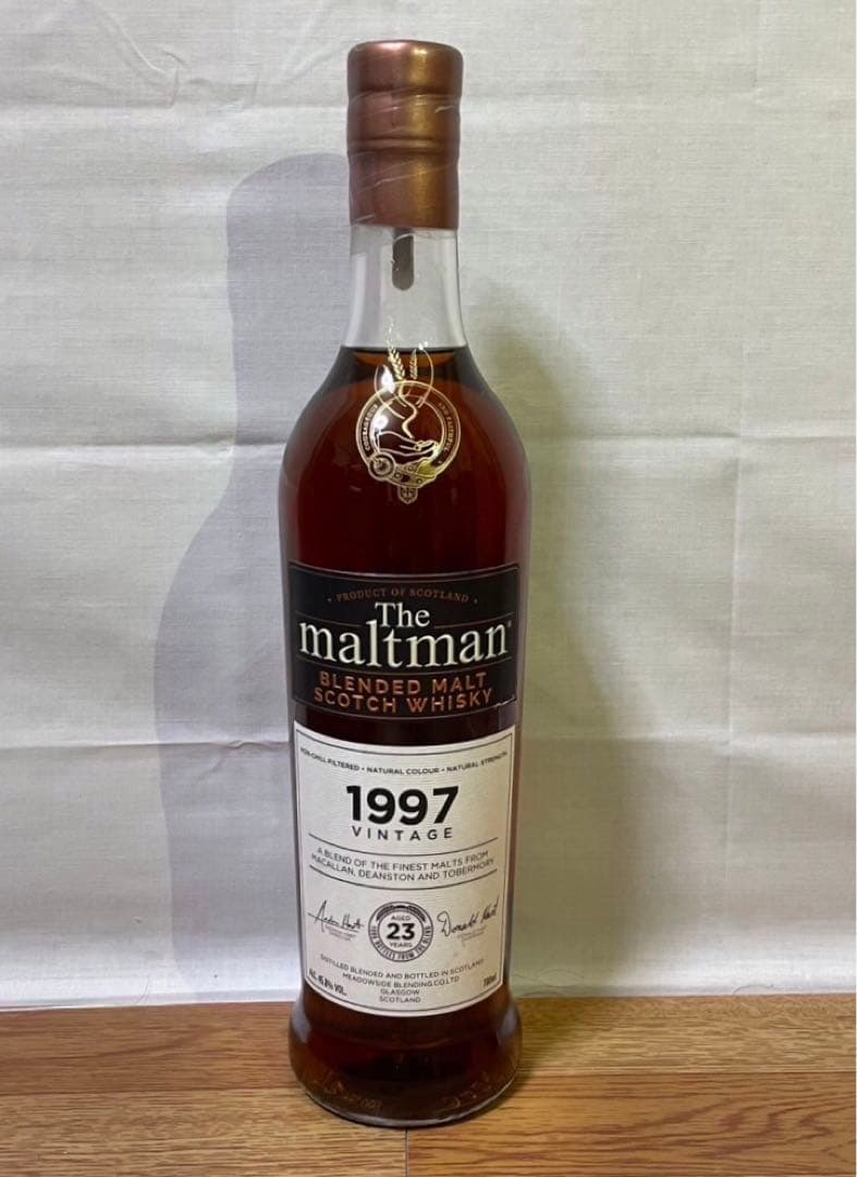 モルトマン ヴィンテージ1997 &マッカラン22年&オークニー24年 3本