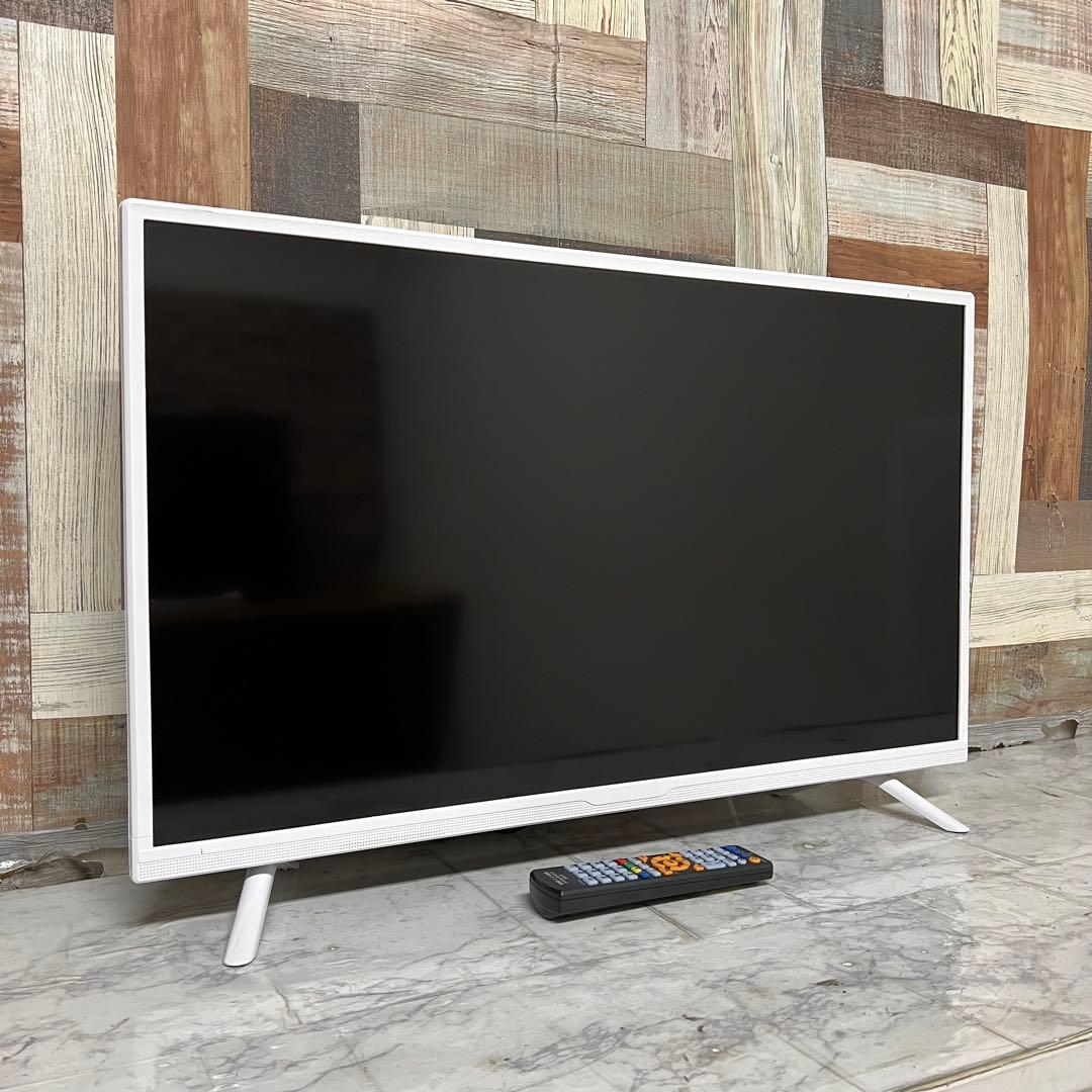 まあよおさん専用全国送料込3年前購入32型TVお洒落なホワイトパネル新品リモコン