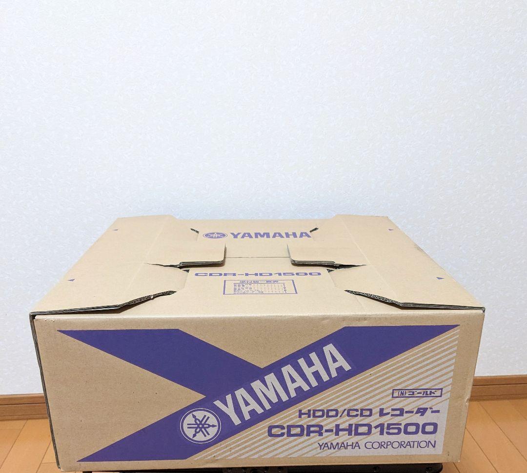 ジャンク YAMAHA CDR-HD1500 HDD/CDレコーダー 付属品あり