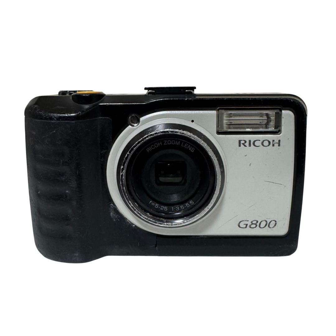 【動作品】RICOH G800 デジタルカメラ 付属品有り